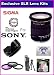 Sigma 18-50mm f/2.8 EX DC HSM Macro Lens For Sony DSLR Alpha A900, A850, A700, A550, A500, A380, A330, A350, A300, A230, A200, & A100 Includes PRO HD 3PC Filter Kit + 7 Year Lens Warranty + 4PC Close Up Lens Kit + More