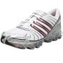 adidas Women's Rava Microbounce Running Shoe,White/Silver/Red,7 M