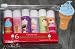 Simple Pleasures 6 Assorted Lip Balms, Blueberry,Strawberry,Chocolate,Banana, Vanilla, Cherry