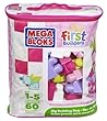 Megabloks - 08417U - Jeu de Construction - Maxi - Sac Medium Rose
