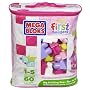 Mega Bloks Pink Buildable Bag (60 Pieces) by Mega Bloks