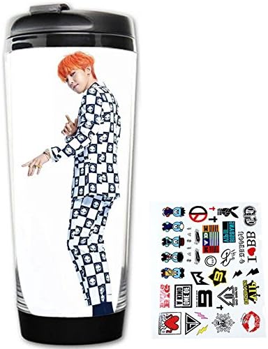 Creative Kpop Star Bigbang G-Dragon Sports Travel Thermos Starbucks Cups Mugs 350ml