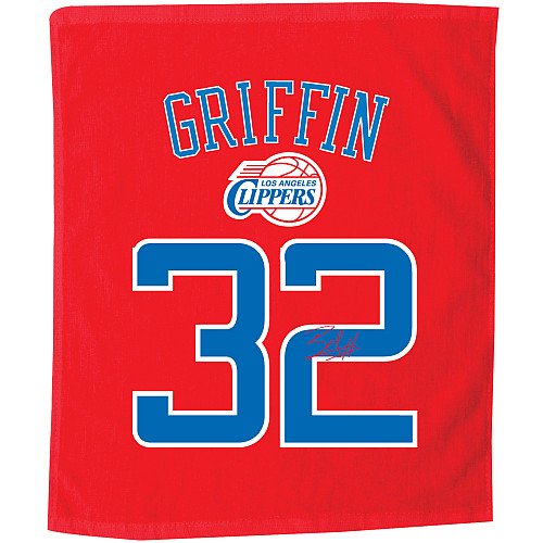 Pro Towel Sports Los Angeles Clippers Blake Griffin 15X18 Player Jersey Rally Towel 11In X 18In