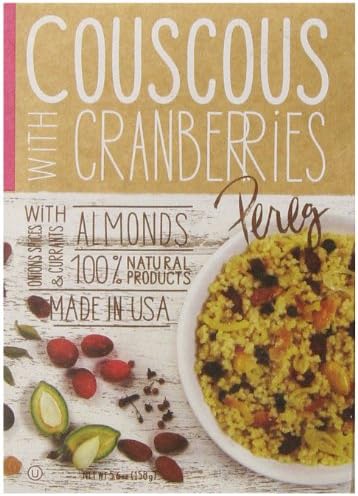 Pereg Gourmet Couscous with Cranberries, 5.6-Ounce