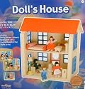 Classic Wooden Dolls House Set