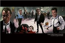 The Meeting Place - The Art Of Justin Reed (Reservoir Dogs) - Art / Movie Poster (Size: 36" x 24")