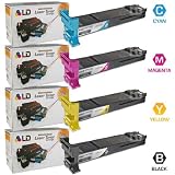 LD © Compatible Konica-Minolta Compatible MagiColor 4650 Set of 4 Toner Cartridges: 1(Black/Cyan/Magenta/Yellow)