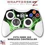 Lightning Green Skin by WraptorSkinz TM fits XBOX 360 Wireless Controller (CONTROLLER NOT INCLUDED)
