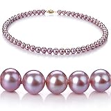 Lavender 6-7mm AA Freshwater Pearl Necklace 18 inch Princess Length