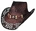 Bullhide Montecarlo Pure Country Toyo Straw Western Hat Brown Large