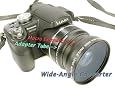 Wide-Angle w/MACRO +Adapter Tube for Panasonic Lumix DMC-FZ18 FZ28 or FZ35