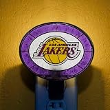 Los Angeles Lakers Art Glass Night Light