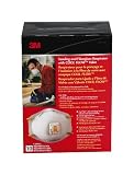 3M 8511HB1-A Sanding and Fiberglass Valved Respirator, 10-Pack