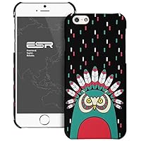 iPhone 6 Case, ESR Illustrators Series Protective Case Bumper[Anti-Slip] [Good Grip] with Aesthetic Print Hard Back Cover for 4.7 inches iPhone 6 (2014)/iPhone 6s (2015)(Vibrant Indian) by Electronic Silk Road Corp
