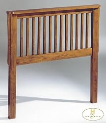 Twin Homelegance Mission Youth Headboard in Mission Oak Finish