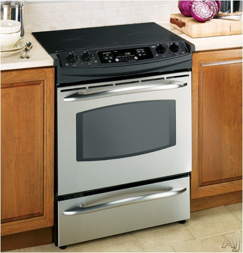 JS900SKSS 30 Slide In Electric Range with Self Clean Oven Super Large Oven Capacity in S