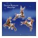 Thomas Kinkade Holiday Reindeer Christmas Tree Ornaments: Set One by The Ashton-Drake Galleries