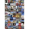 1art1 - 51485 - Poster - Londres - Collage - 70 Endroits � Visiter - 91 x 61 cm