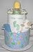 2 Tier Pitter Patter Baby Diaper Cake