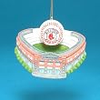 MLB Boston Red Sox Baseball Stadium Fenway Park Christmas Ornament