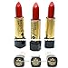 Jordana 3 x MG-57 MATTE HOT KISS ORANGE RED CREAM LIPSTICK MADE IN USA + FREE EARRING