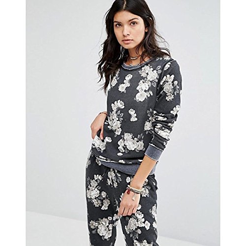 リップカール アウター パーカ＆スウェット Rip Curl Dark Floral Sweatshirt 3442blackm [並行輸入品]