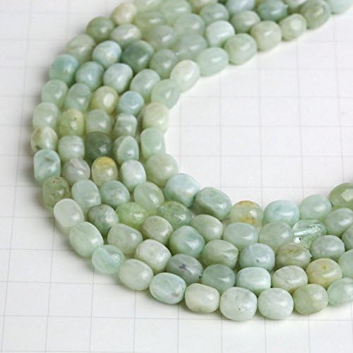 Beryl Oval 8.3x6.1mm Beads Strand 1 Strand apprx 15.5" Green Jewerly Making Gemstone