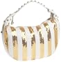 Betsey Johnson Fire & Ice Hobo,Gold,one size