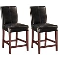 Avery Counter Stool Set of 2 - Black