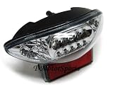 Crystal Led Turn Signal Tail Brake Light Integrated Signal Light with Clear Len for Suzuki Hayabusa GSXR 1300 1999-2007 Katana 600 750 2003-2006