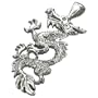 Chinese Dragon Stainless Steel Pendant