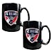 FC Dallas MLS 2pc Black Ceramic Mug Set - Primary Team Logo by Great American Products