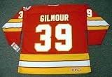 DOUG GILMOUR Calgary Flames 1989 CCM Vintage Throwback Away NHL Hockey Jersey