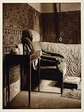 1925 Goethe Deathbed Bed Chair Bedroom Weimar Germany - Original Photogravu ....