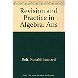revision and practice in algebra ans