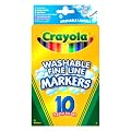 Crayola 10 Washable Fine Line Markers