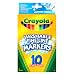 Crayola - 58-7866 - Loisir Cr�atif - 10 Feutres - Fins Lavables