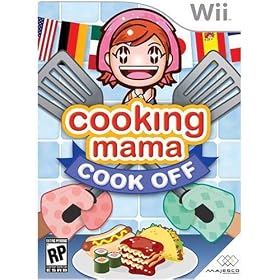 Nintendo Wii Cooking Mama: Cook Off Package. Includes Cooking Mama: Cook Off Game, 1GB SD Memory Card and Frying pan, Spatula, Tong and Knife Controllers.