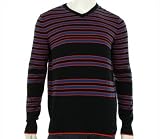 Sean John V-Neck Striped Shirt