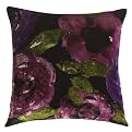 Casual Home Velvet Floral Toss Pillow - Purple (22x22")