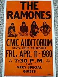 The RAMONES Santa Cruz California Poster