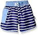 i play. by green sprouts baby-boys Trunks with Built-in Reusable Swim Diaper,Royal Stripe,6mo