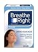 Breathe Right Nasal Strips, Large, Clear, 30-Count Boxes (Pack of 2)