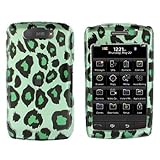Premium - Blackberry 9550/Storm2 Green Leopard Cover - Faceplate - Case - S ....