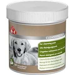 8in1 105619 8in1 Ohr-Reinigungspads 90 St. - feuchte Reinigungspads speziell f�r Hunde