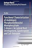 ISBN 9789401793728 product image for Functional Characterization of Arabidopsis Phosphatidylinositol Monophosphate 5- | upcitemdb.com