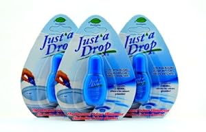 Just A Drop Toilet Personal Odor Reducer and Neutralizer - 6 Ml 3 Pack