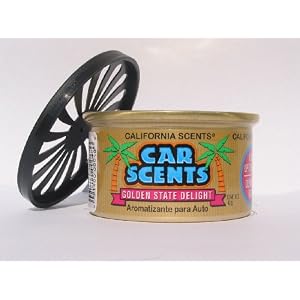 California Car Scents Duftdose für das Auto. Duftrichtung: Golden State Delight (Kaugummi)