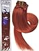 Grammy 22 Inch 7pcs Remy Clips in Human Hair Extensions 70g with Clips for Highlight or Full Head