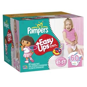 Pampers Easy Ups Training Pants for Girls
